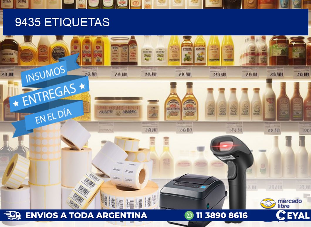 9435 ETIQUETAS