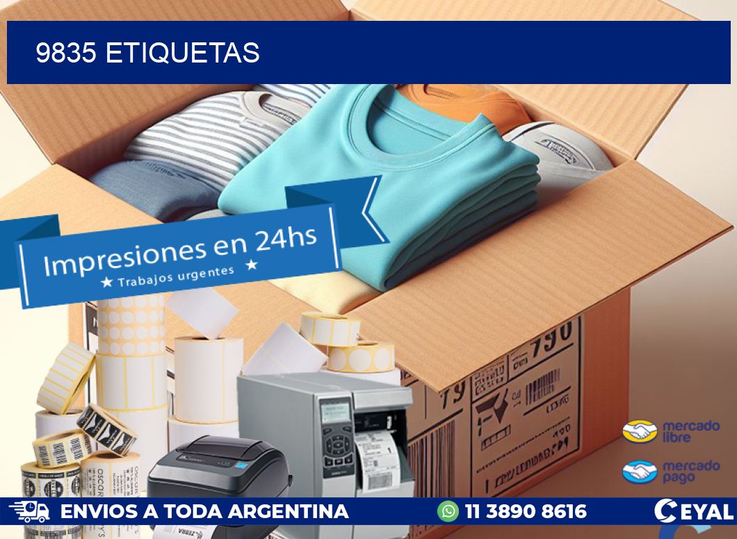 9835 ETIQUETAS