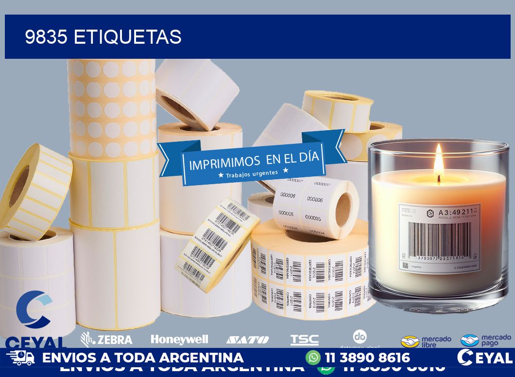 9835 ETIQUETAS