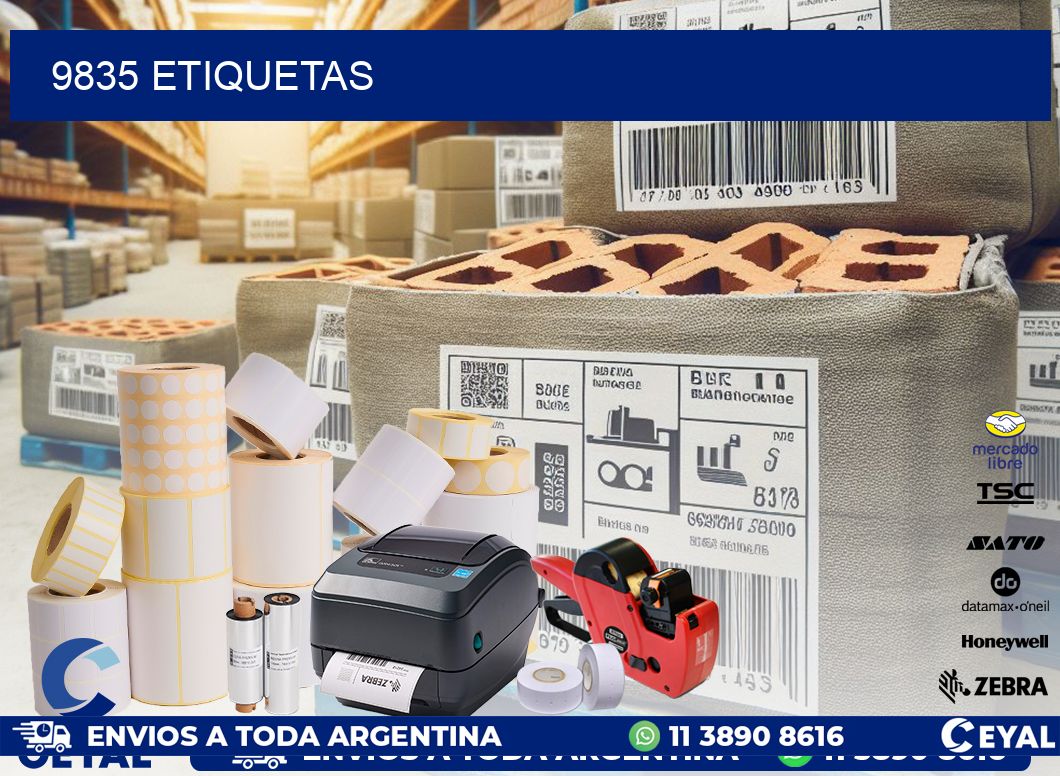 9835 ETIQUETAS