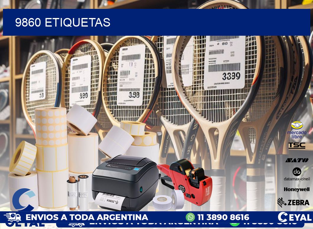 9860 ETIQUETAS