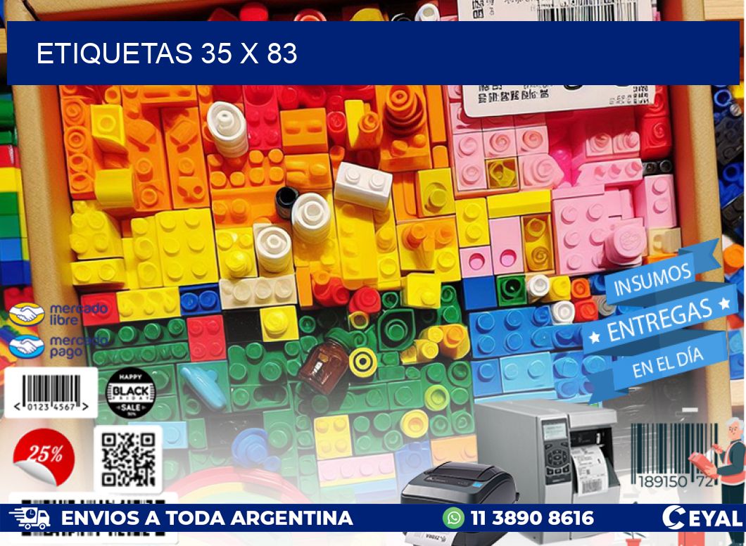 ETIQUETAS 35 x 83