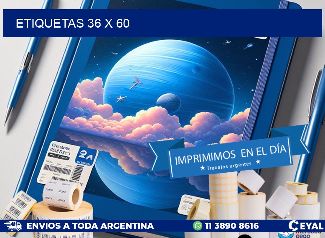ETIQUETAS 36 x 60