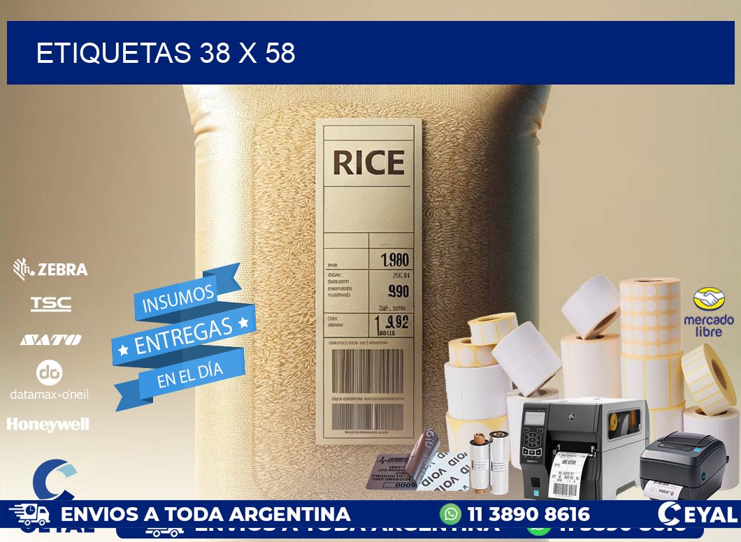 ETIQUETAS 38 x 58