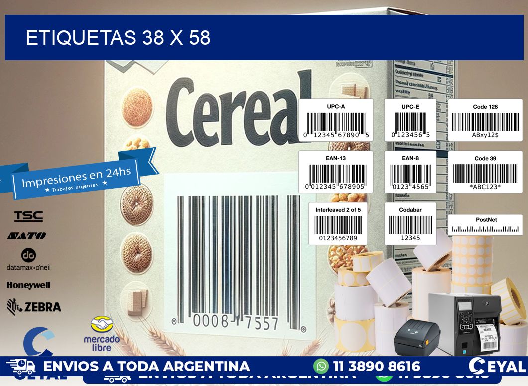 ETIQUETAS 38 x 58