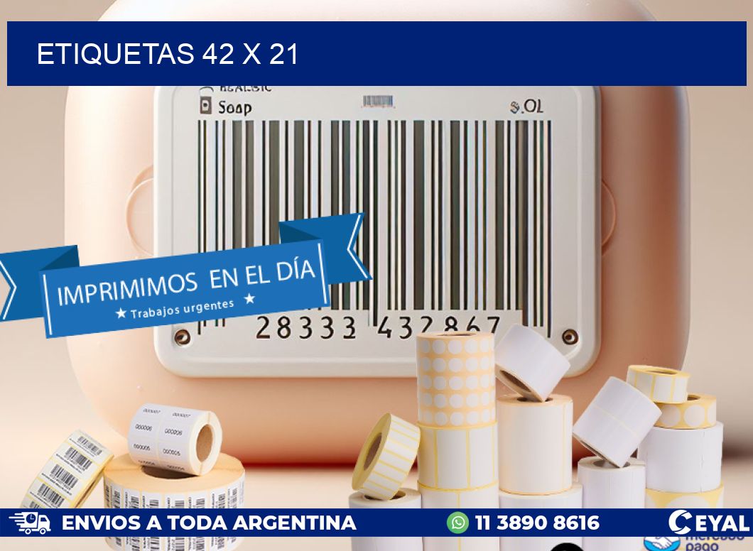 ETIQUETAS 42 x 21