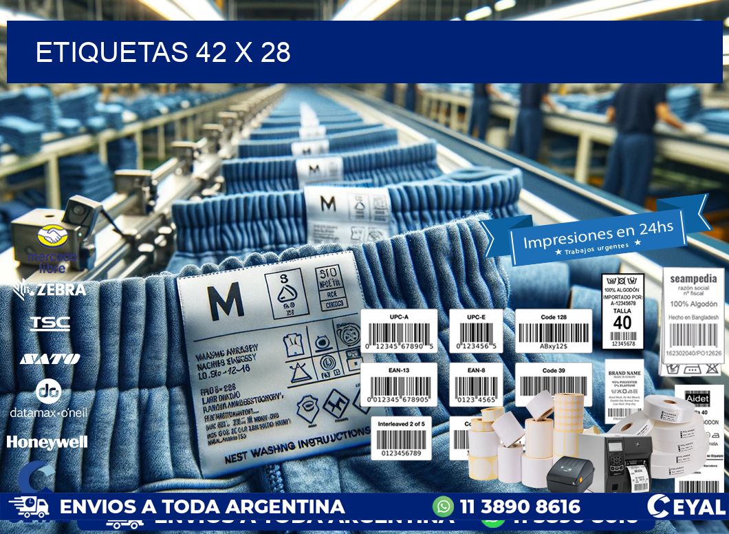 ETIQUETAS 42 x 28