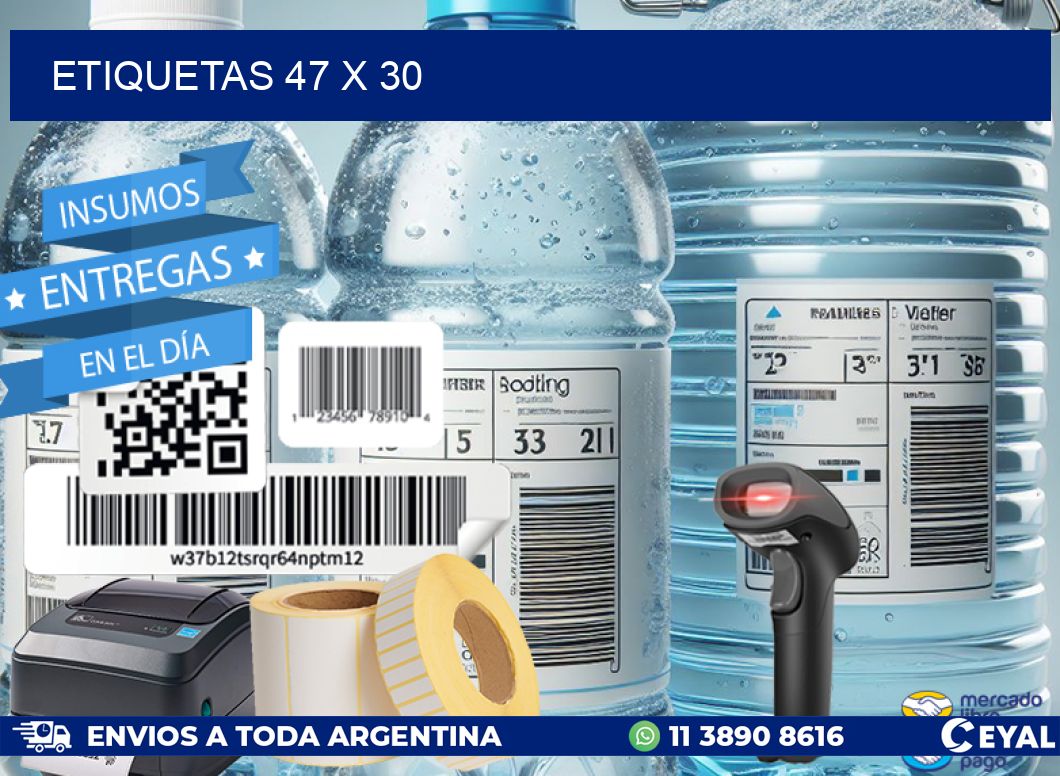 ETIQUETAS 47 x 30