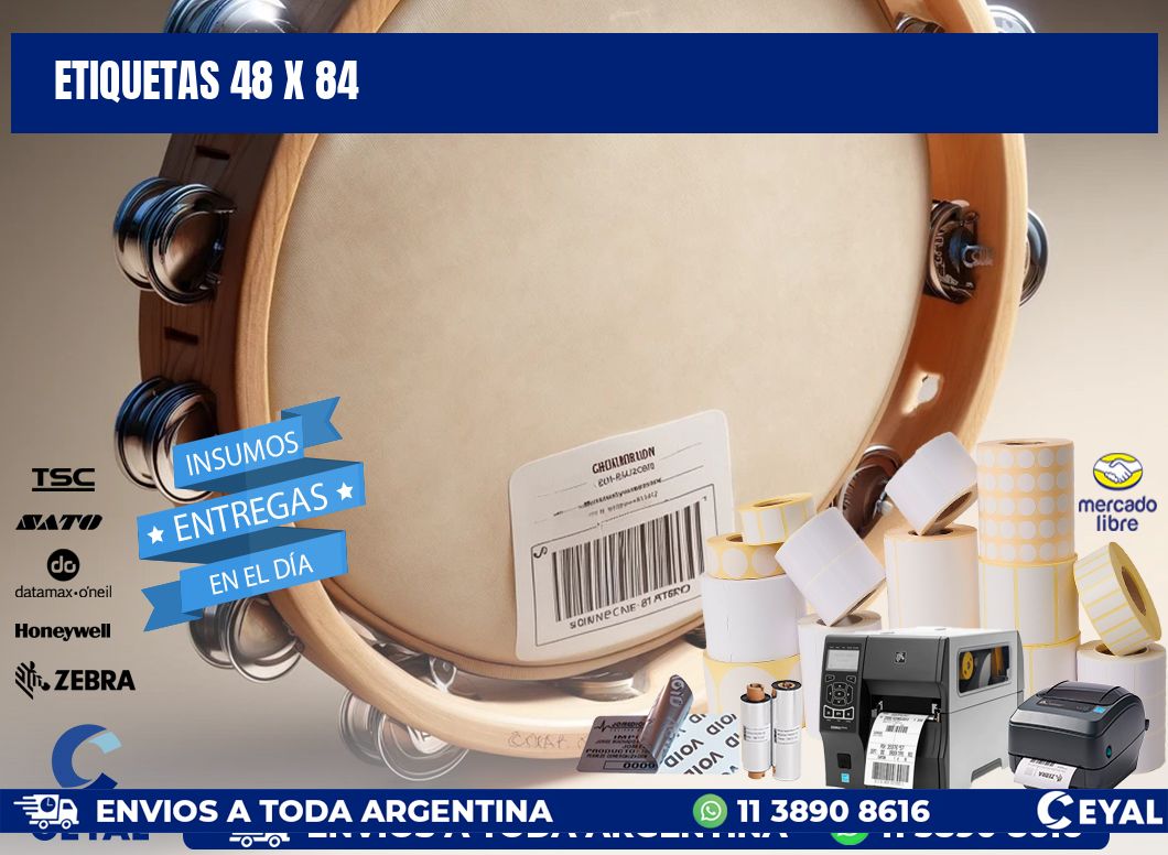 ETIQUETAS 48 x 84