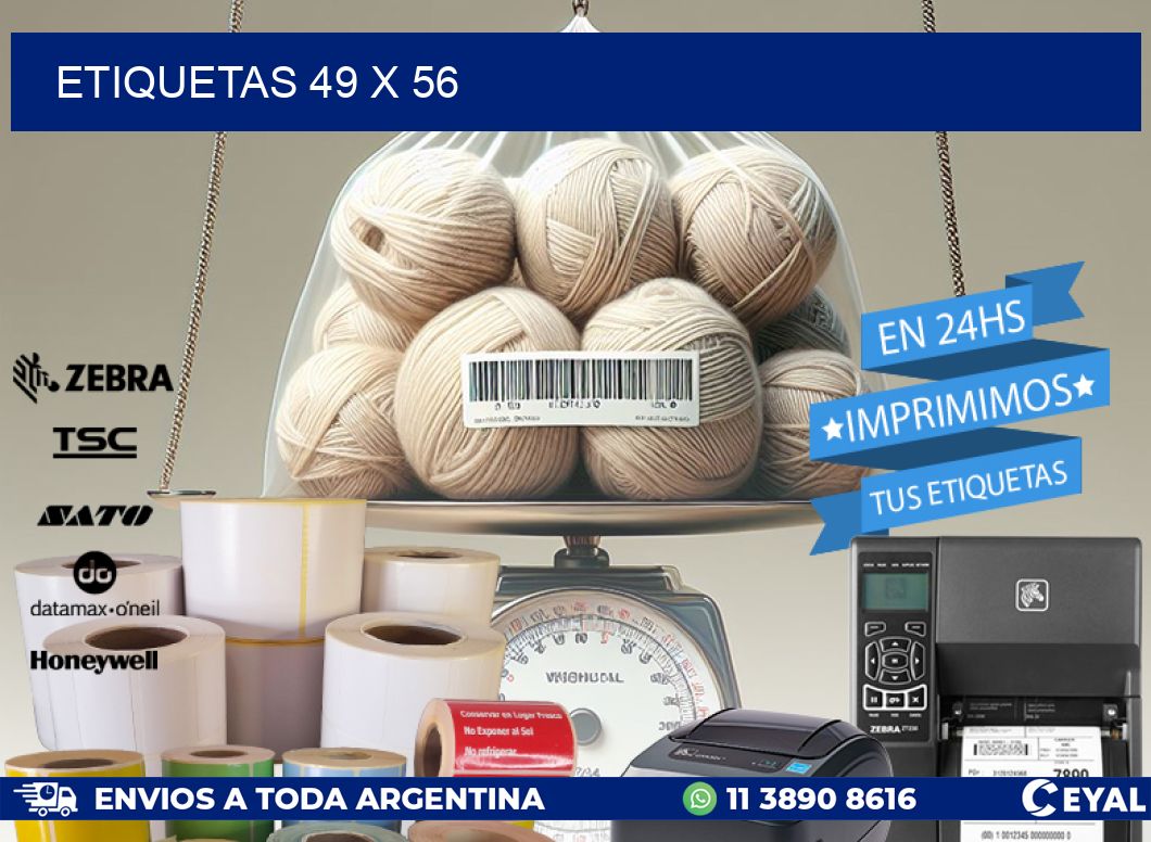 ETIQUETAS 49 x 56