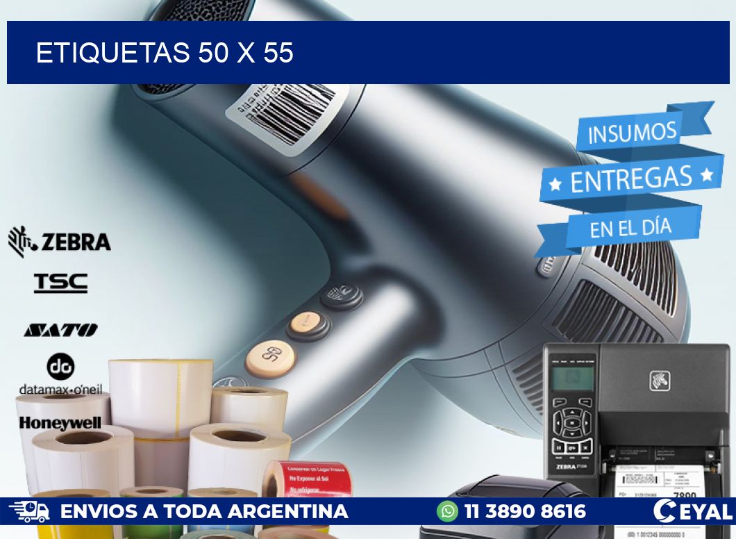 ETIQUETAS 50 x 55