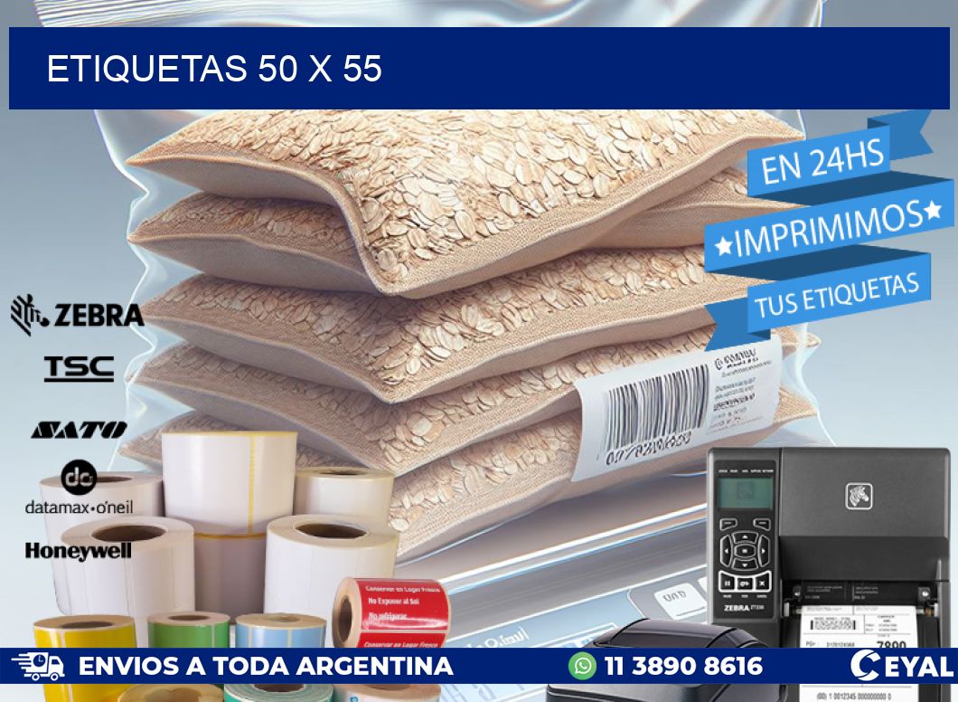 ETIQUETAS 50 x 55