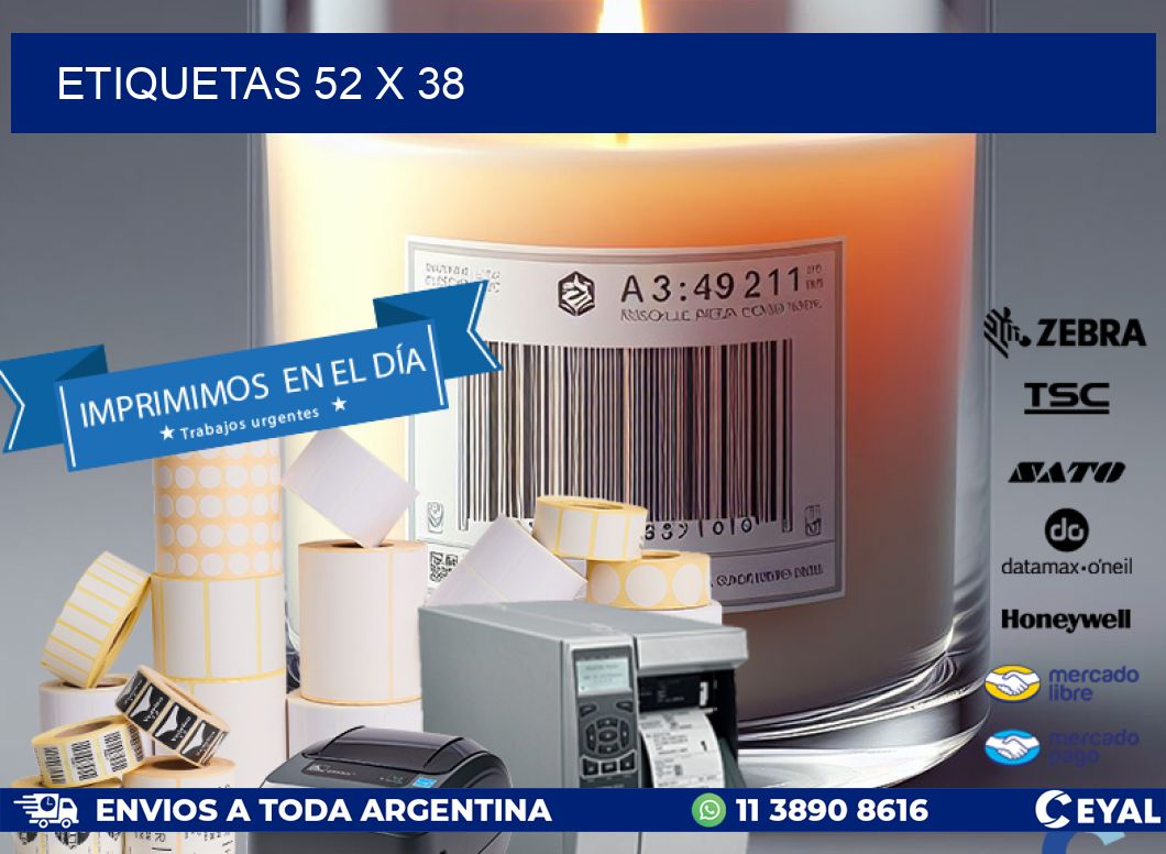 ETIQUETAS 52 x 38
