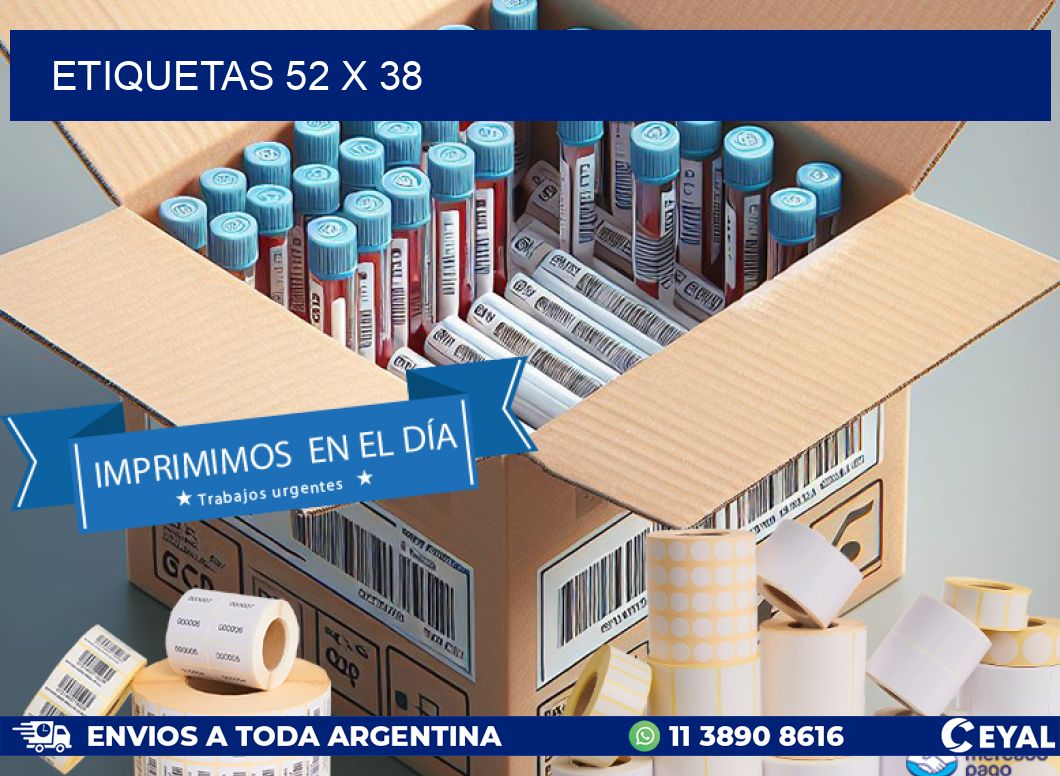 ETIQUETAS 52 x 38