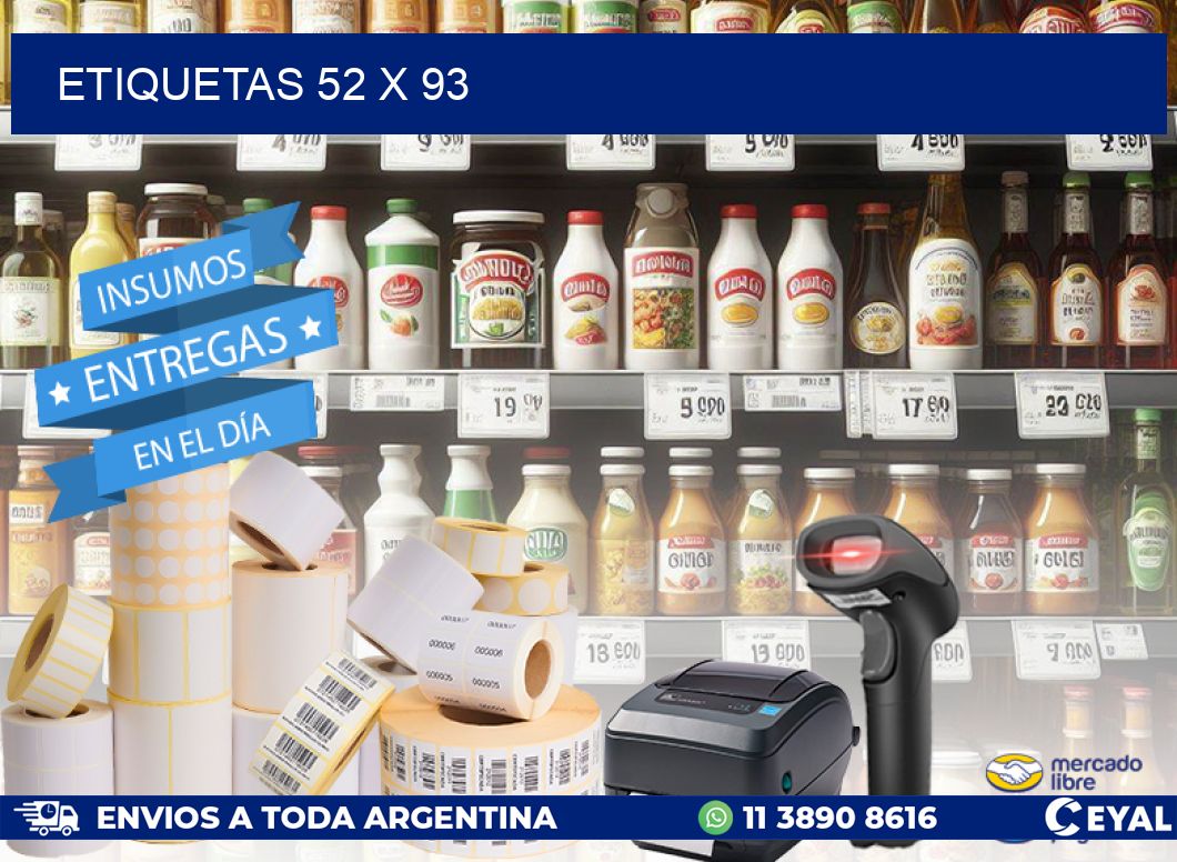 ETIQUETAS 52 x 93