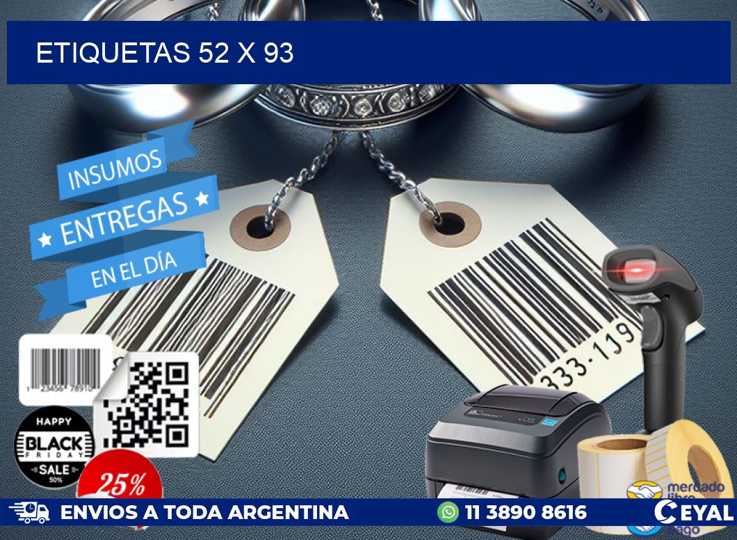 ETIQUETAS 52 x 93