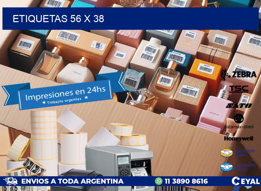 ETIQUETAS 56 x 38