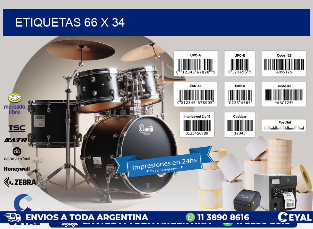 ETIQUETAS 66 x 34