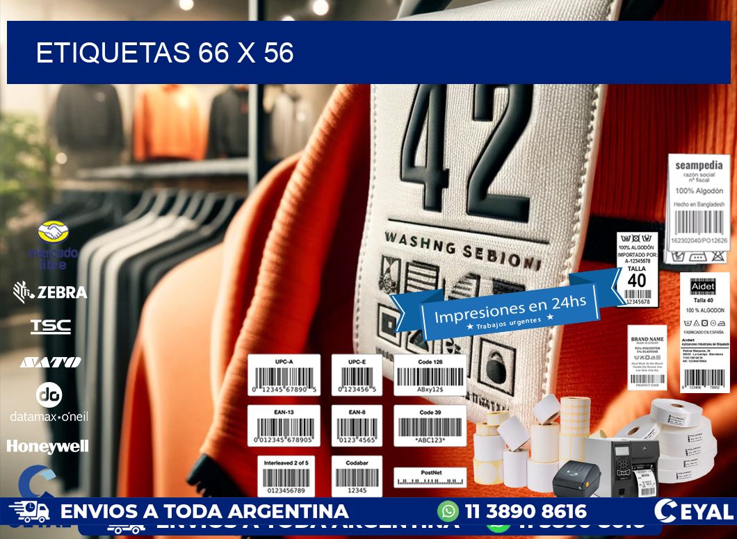 ETIQUETAS 66 x 56