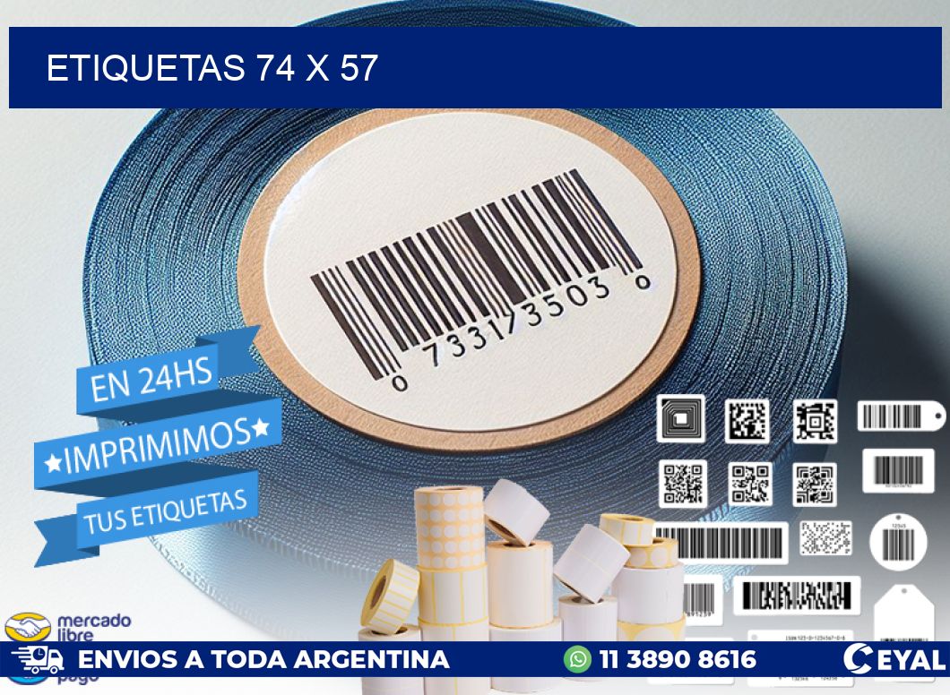 ETIQUETAS 74 x 57