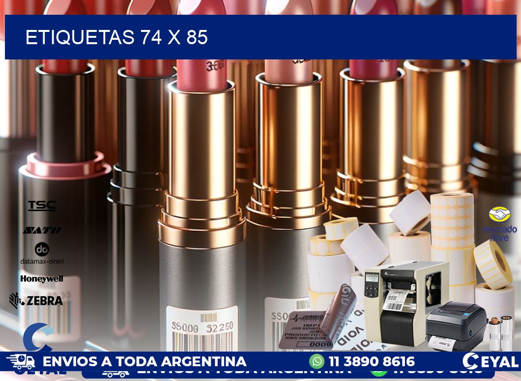 ETIQUETAS 74 x 85