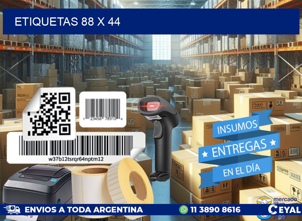 ETIQUETAS 88 x 44