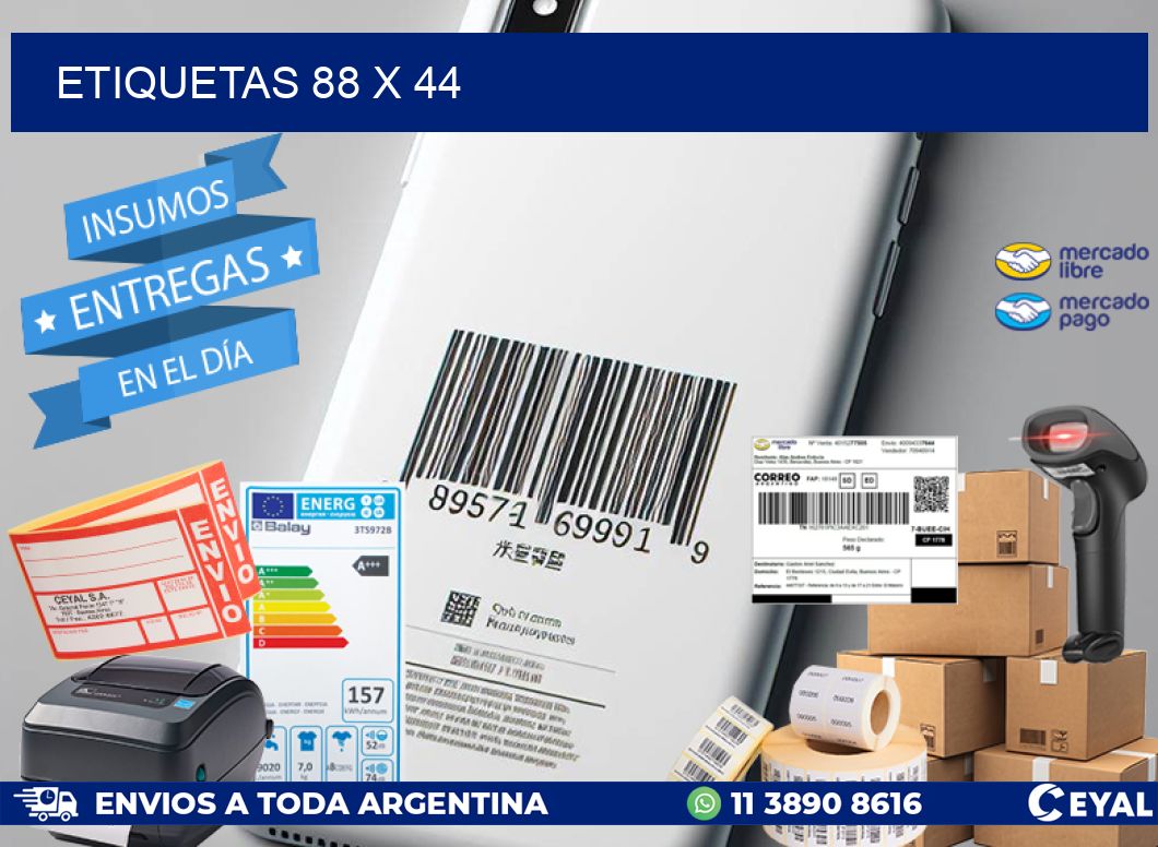 ETIQUETAS 88 x 44