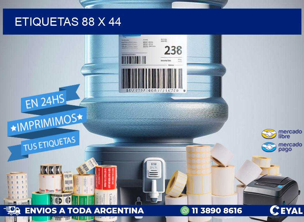 ETIQUETAS 88 x 44