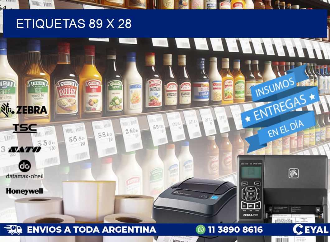 ETIQUETAS 89 x 28