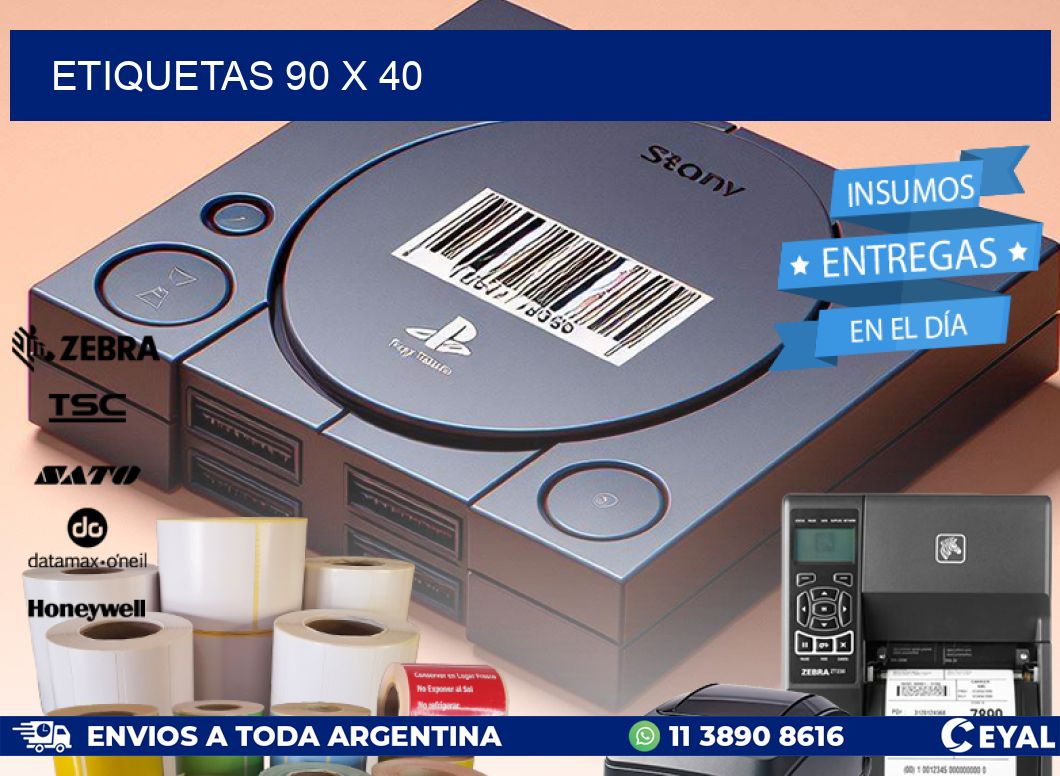 ETIQUETAS 90 x 40