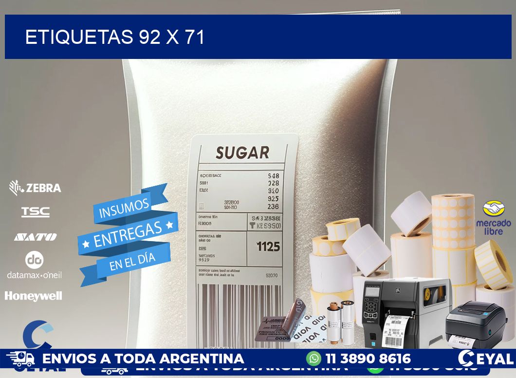 ETIQUETAS 92 x 71