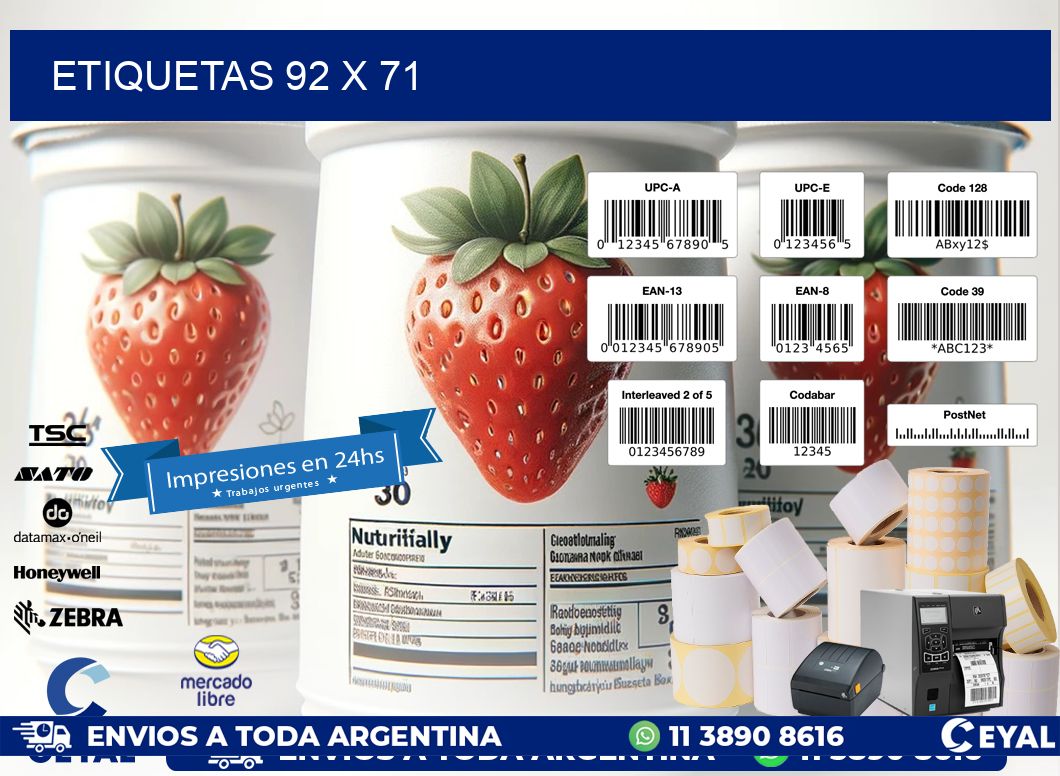 ETIQUETAS 92 x 71