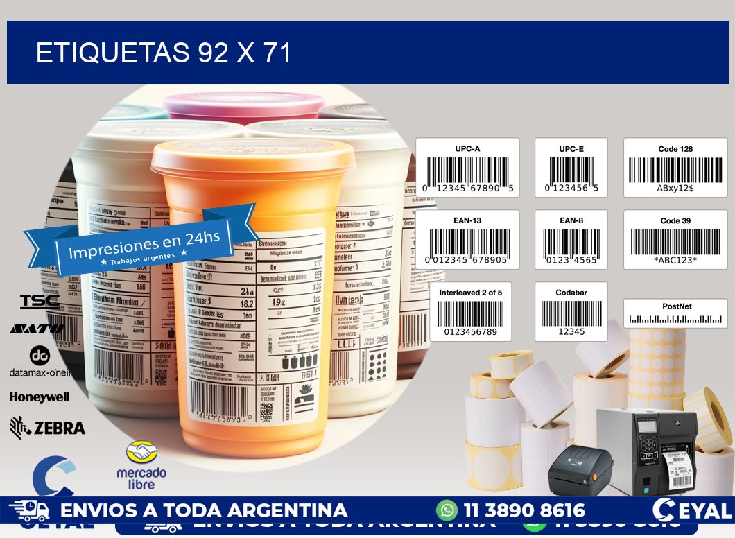 ETIQUETAS 92 x 71