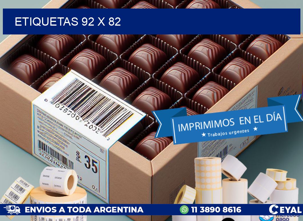 ETIQUETAS 92 x 82