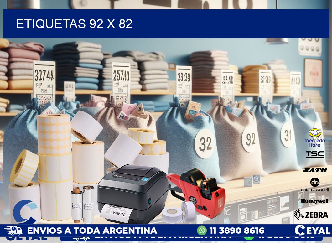 ETIQUETAS 92 x 82