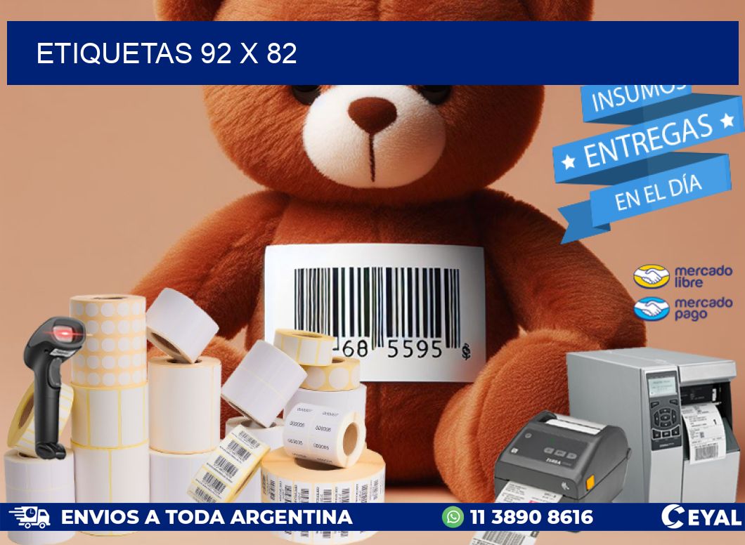 ETIQUETAS 92 x 82
