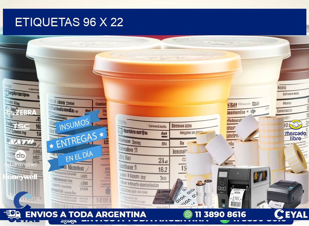 ETIQUETAS 96 x 22