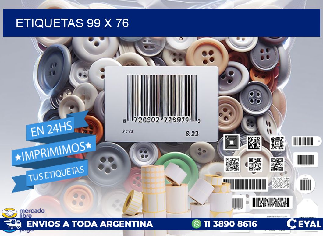 ETIQUETAS 99 x 76