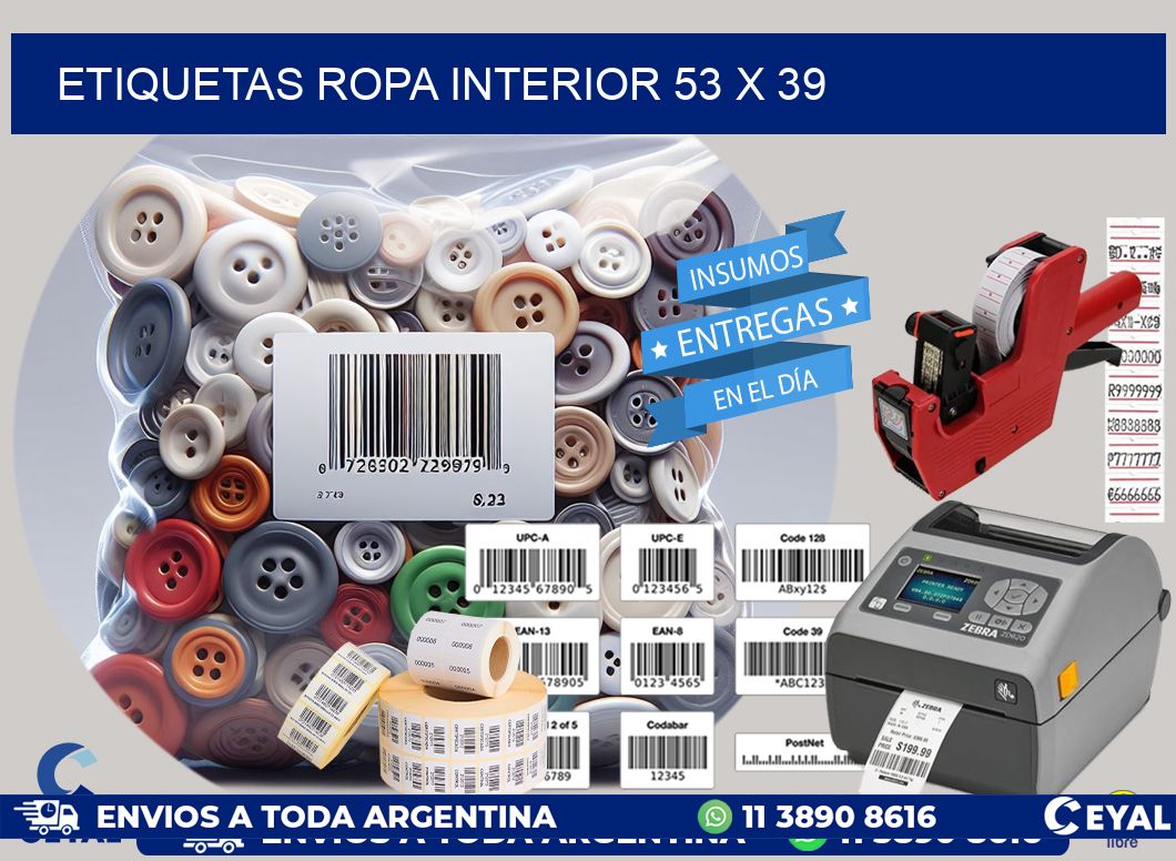 ETIQUETAS ROPA INTERIOR 53 x 39