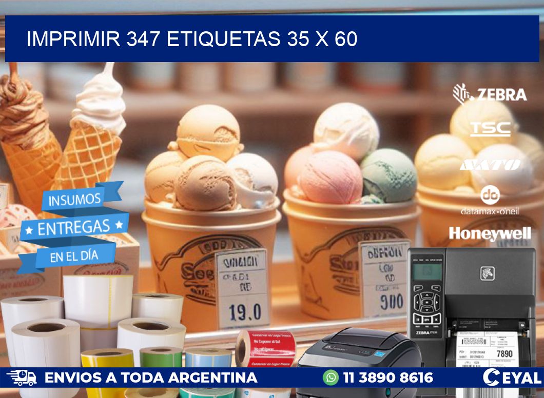 IMPRIMIR 347 ETIQUETAS 35 x 60