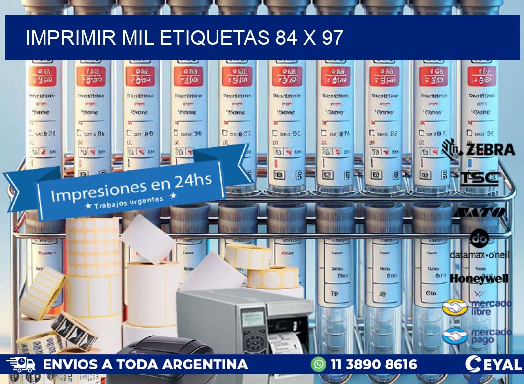 IMPRIMIR MIL ETIQUETAS 84 x 97