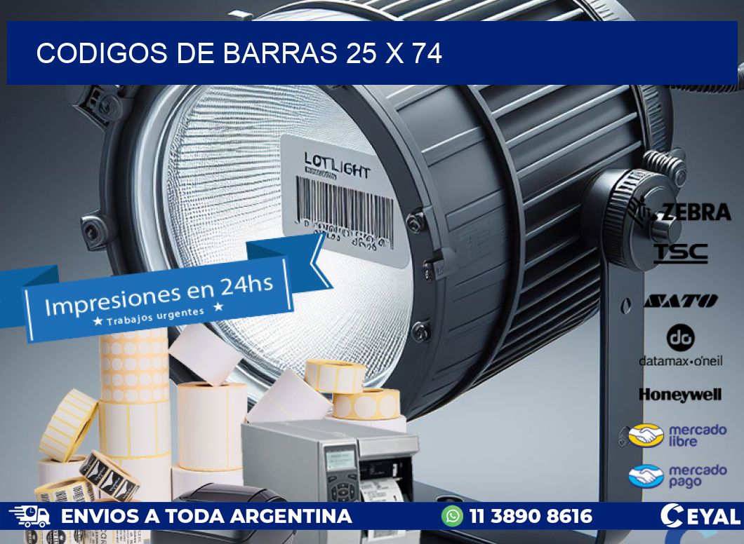codigos de barras 25 x 74
