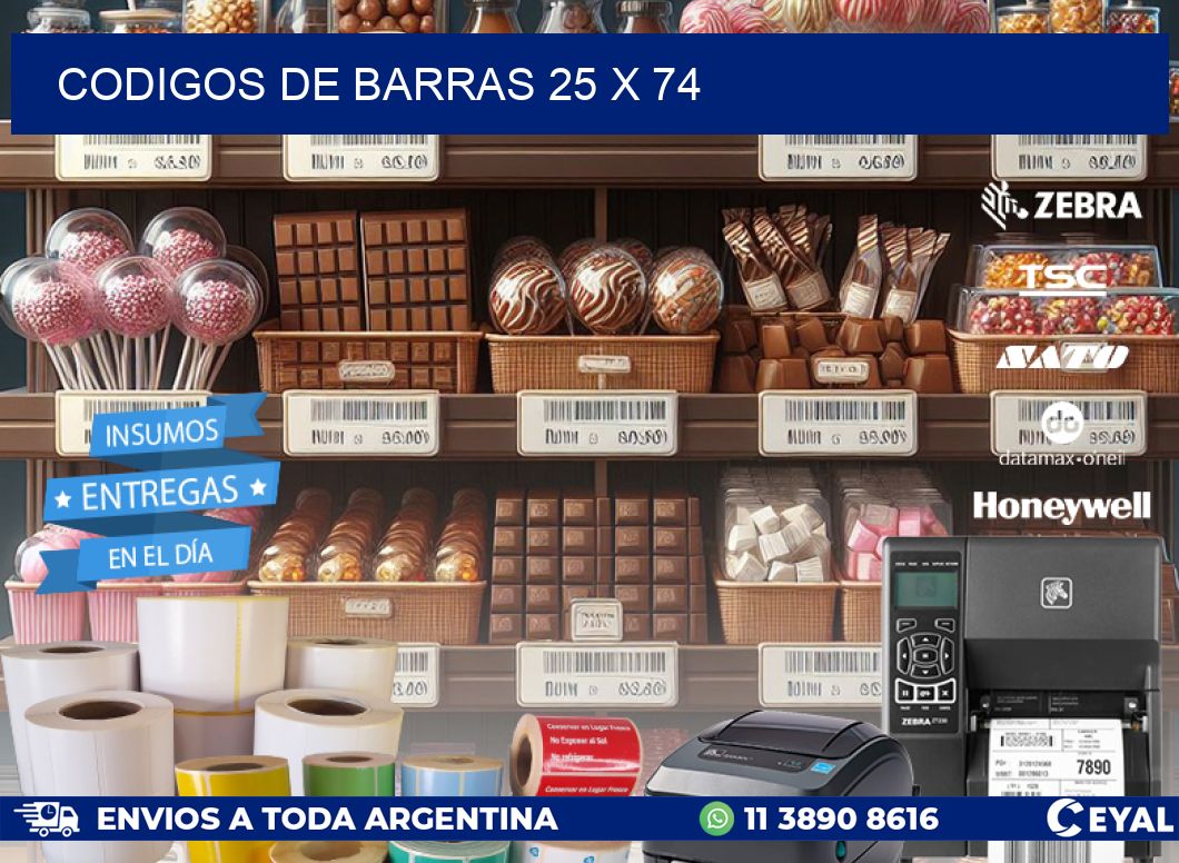 codigos de barras 25 x 74