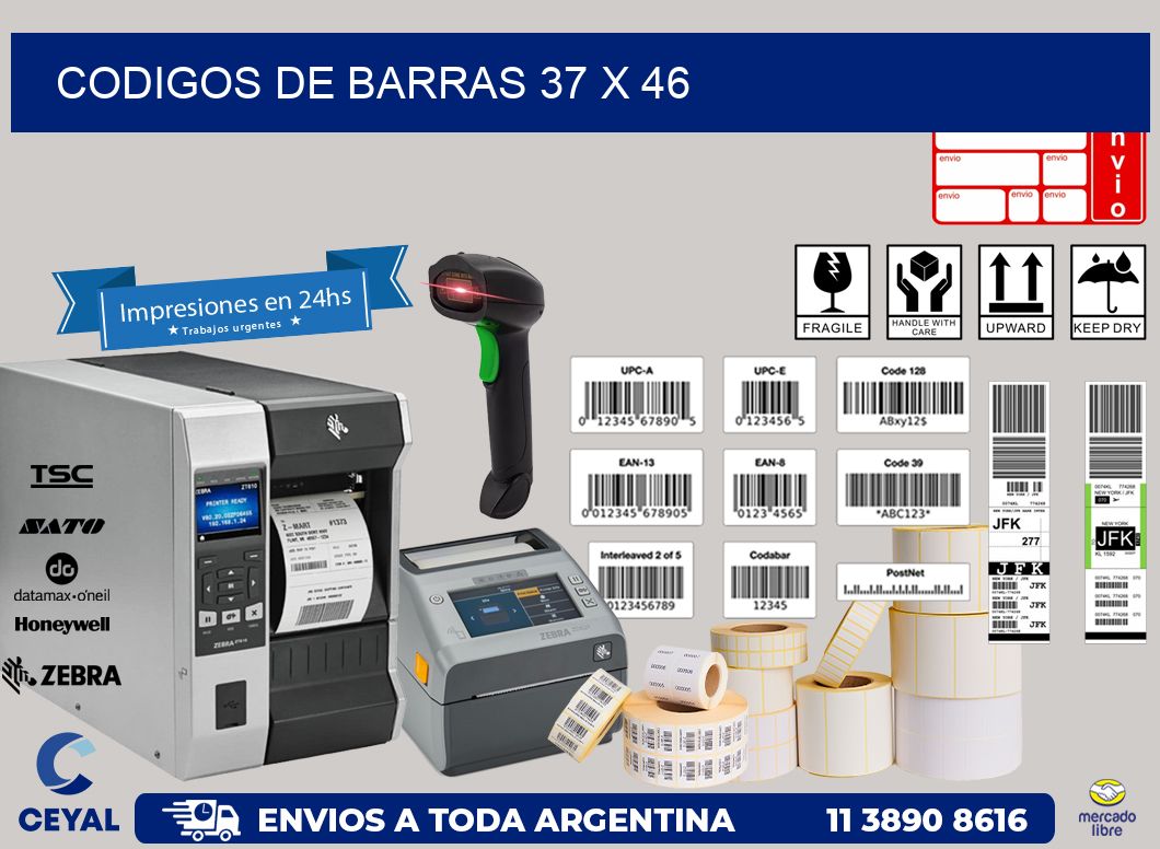 codigos de barras 37 x 46