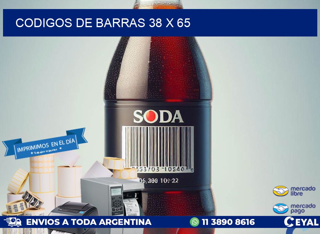 codigos de barras 38 x 65