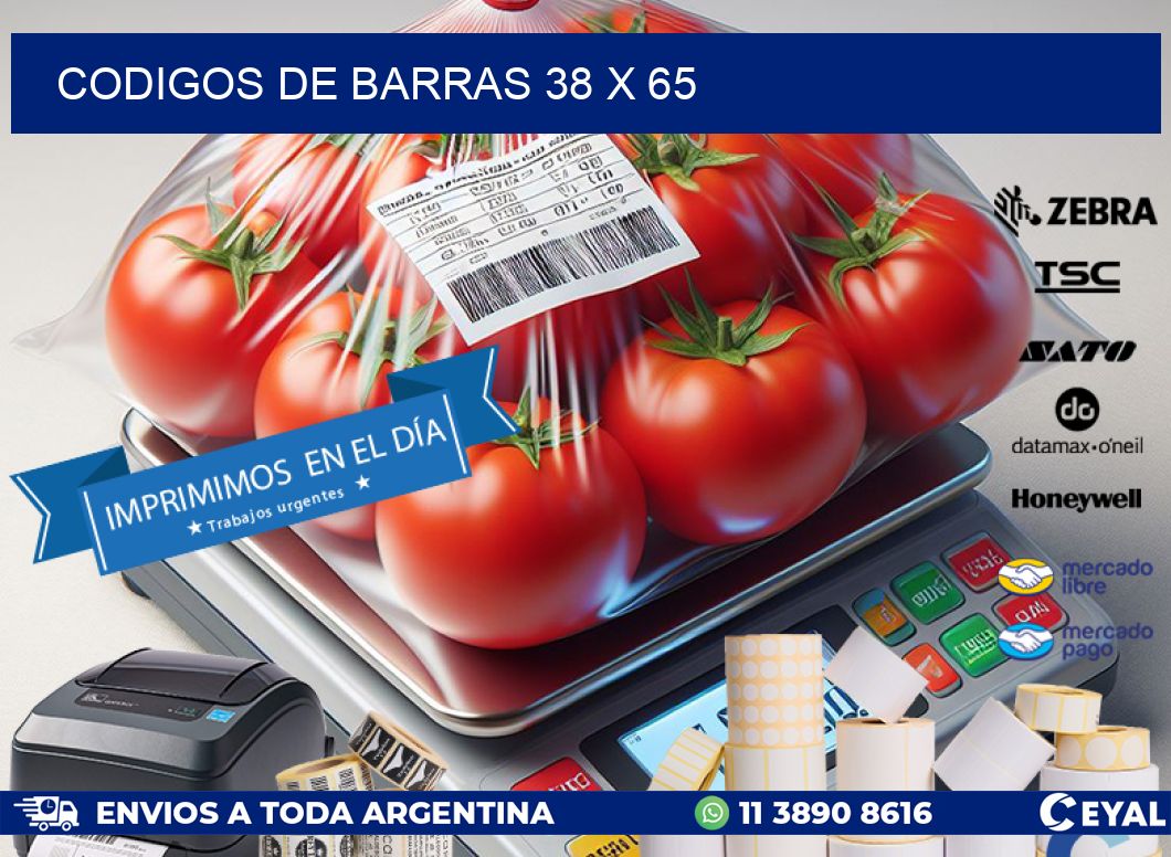 codigos de barras 38 x 65