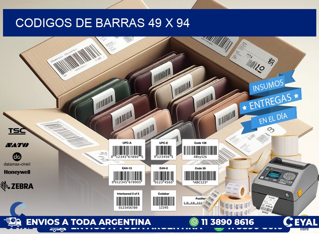 codigos de barras 49 x 94