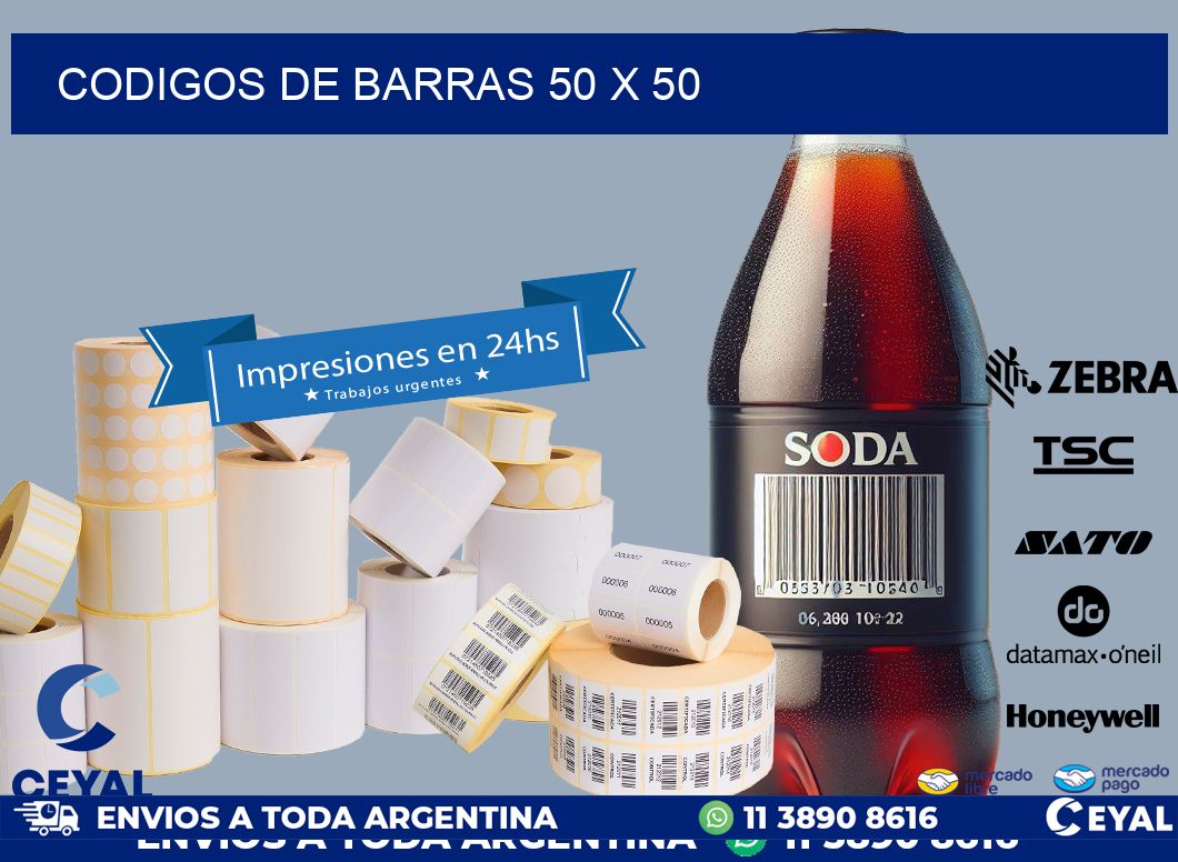 codigos de barras 50 x 50