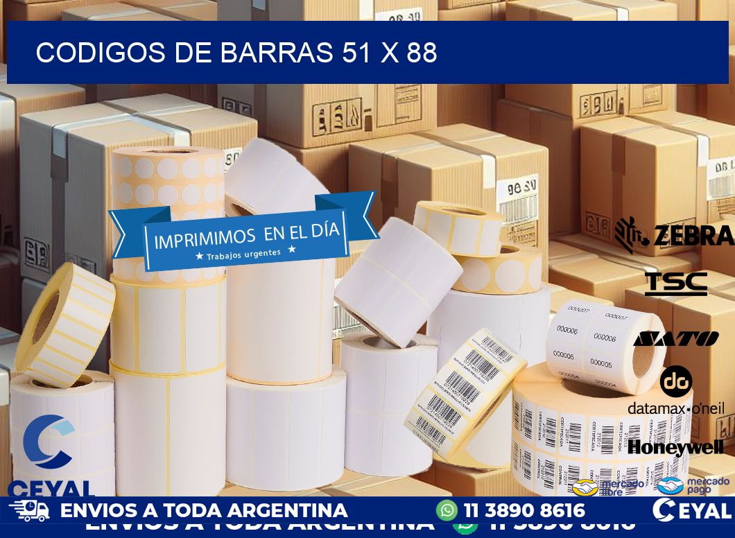 codigos de barras 51 x 88