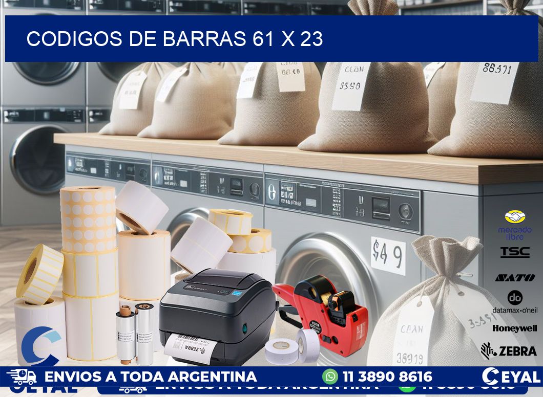 codigos de barras 61 x 23